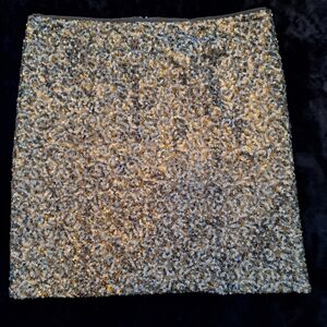 RW & Co Sequined Mini Skirt Size 10